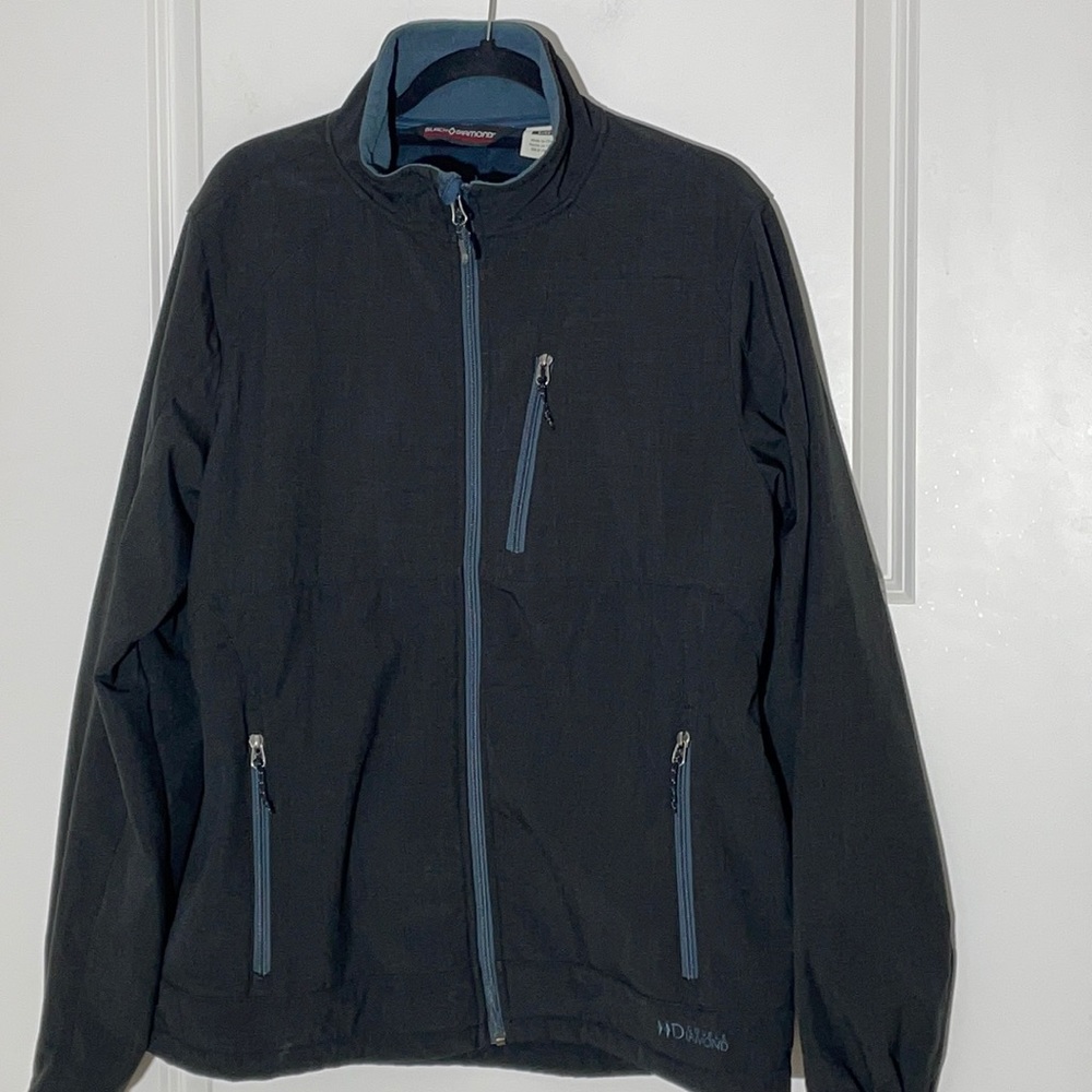 Black Diamond Double Diamond Black Men’s Ski Jacket Large